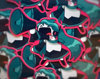Hatsune Miku Love is War Vinyl Sticker