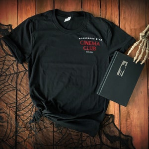 Woodsboro High Cinema Club T-shirt - Scream- Graphic shirt - Horror