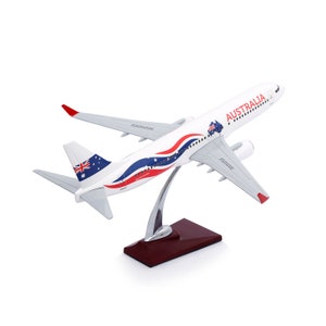 Zekupp Boeing 737-800 Australian Designed Aircraft Model, Gift For 1/100 Scale Aviation Enthusiasts, Collector&#39;s Gift
