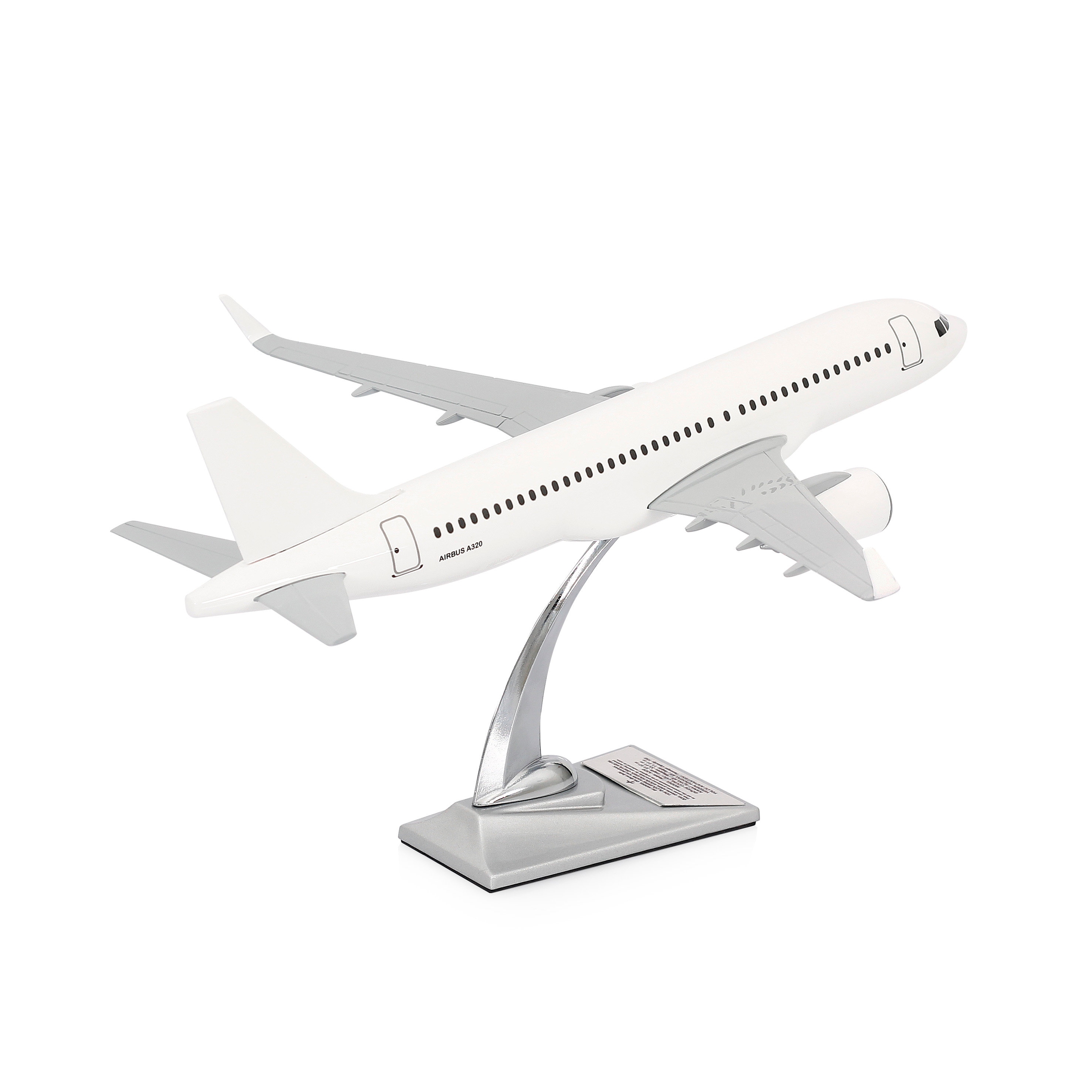 Zekupp - Model Aircraft, Airbus A320 -200 1/100 - White Zekupp - Model Aircraft, Airbus A320 -200 1/100 - White
