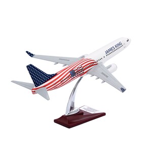 Zekupp Boeing 737-800 U.S. Designed Aircraft Model, 1/100 Scale Model Aircraft, Gift For Aviation Enthusiasts, Collector&#39;s Gift