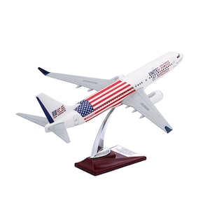 Zekupp Boeing 737-800 U.S. Designed Aircraft Model, 1/100 Scale Model Aircraft, Gift For Aviation Enthusiasts, Collector's Gift
