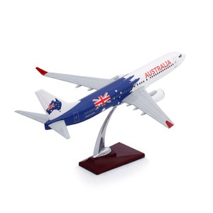 Zekupp Boeing 737-800 Australian Designed Aircraft Model, Gift For 1/100 Scale Aviation Enthusiasts, Collector's Gift