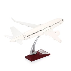 ZekUpp - Model Airplane - Airbus 320-200 1/100 - White SPECIAL DESIGN Model Airplane