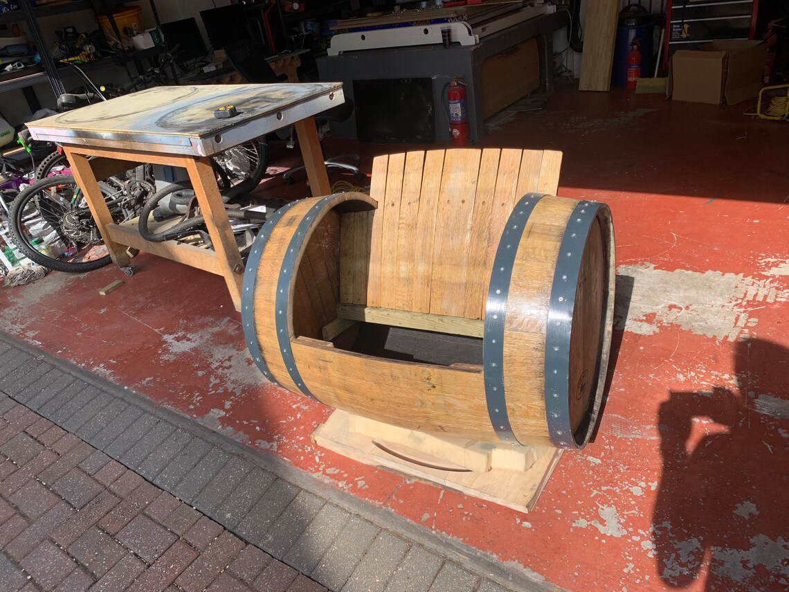 Spinning Beer Barrel Seat Etsy