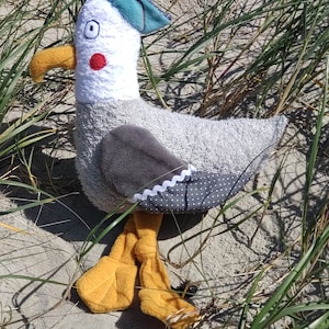 Paper pattern with instructions from the seagull, pattern & instructions, soft toy, sewing,