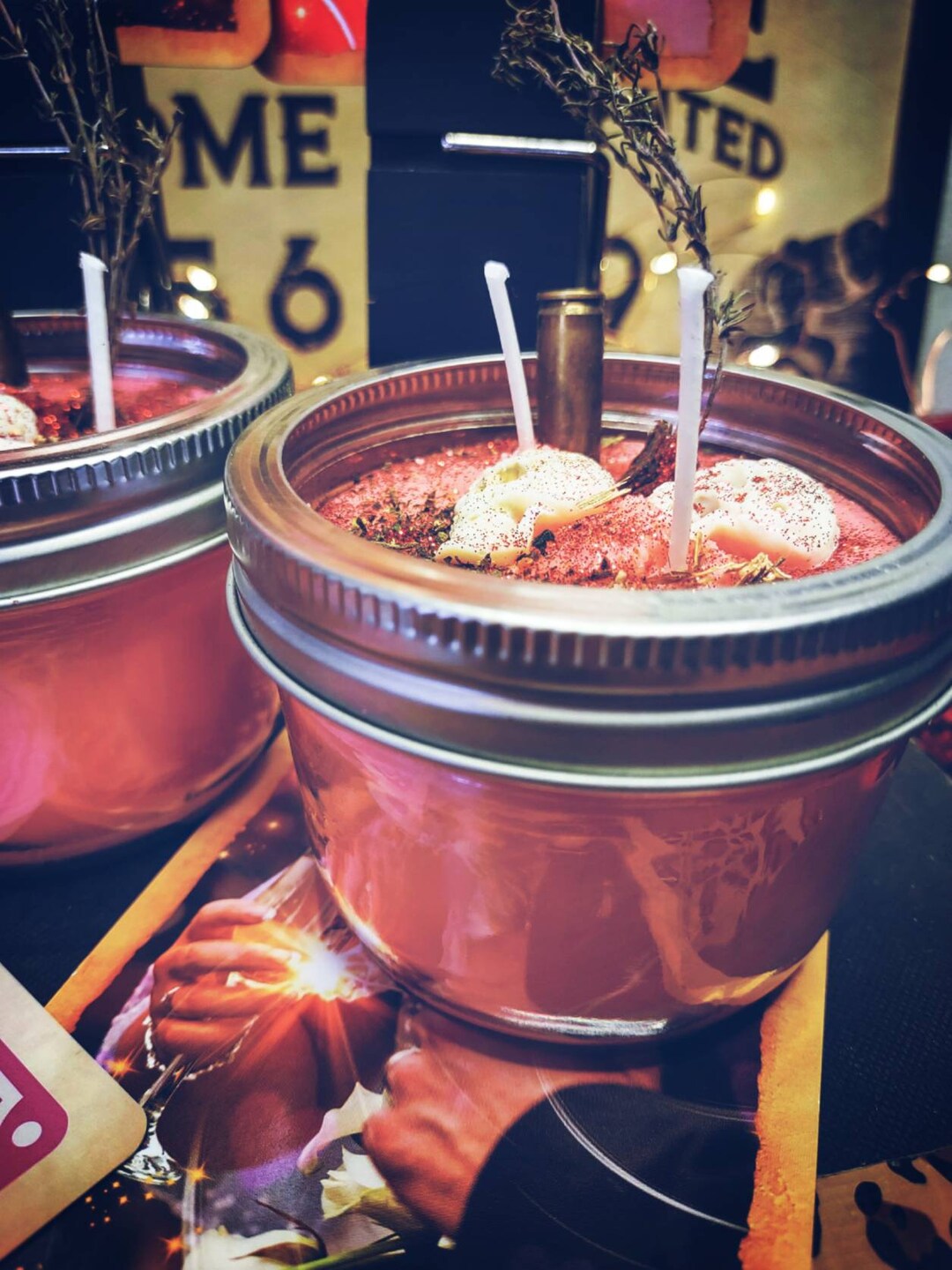 Twin Flame Bulletproof Union Candles, Twin Flame Candle, Relationship Spell Candle, Soy Wax