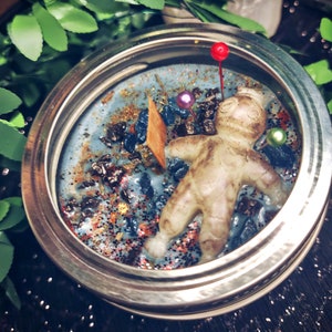 Banishing Candle, Banishing Ritual, Banish Them, Voodoo Doll, Ritual Candle, Soy Wax Candle, Candles in Jars, Soy Candle, Voodoo Candle