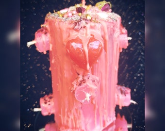 7 Wick Obsession Love Spell Candle, Obsession Spell Candle, Obsession Spell, Love Spell Candle, Love Spell, Come To Me Spell Candle