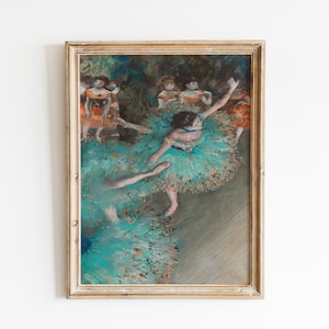 Degas Ballet Dancers Vintage Art Print: French Nursery Decor (Digital Download)