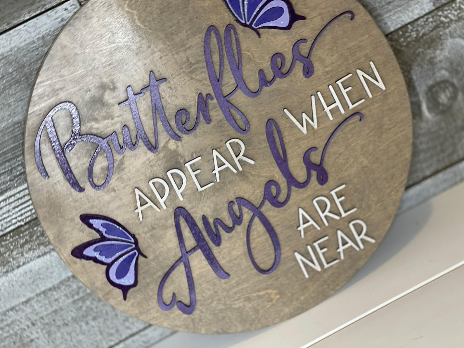 Butterflies appear when angels are near Etsy