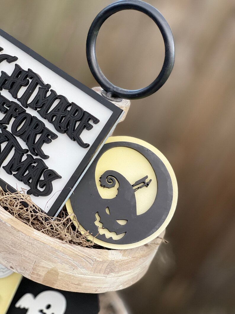 Nightmare Before Christmas Tier Tray Set / Halloween / Etsy