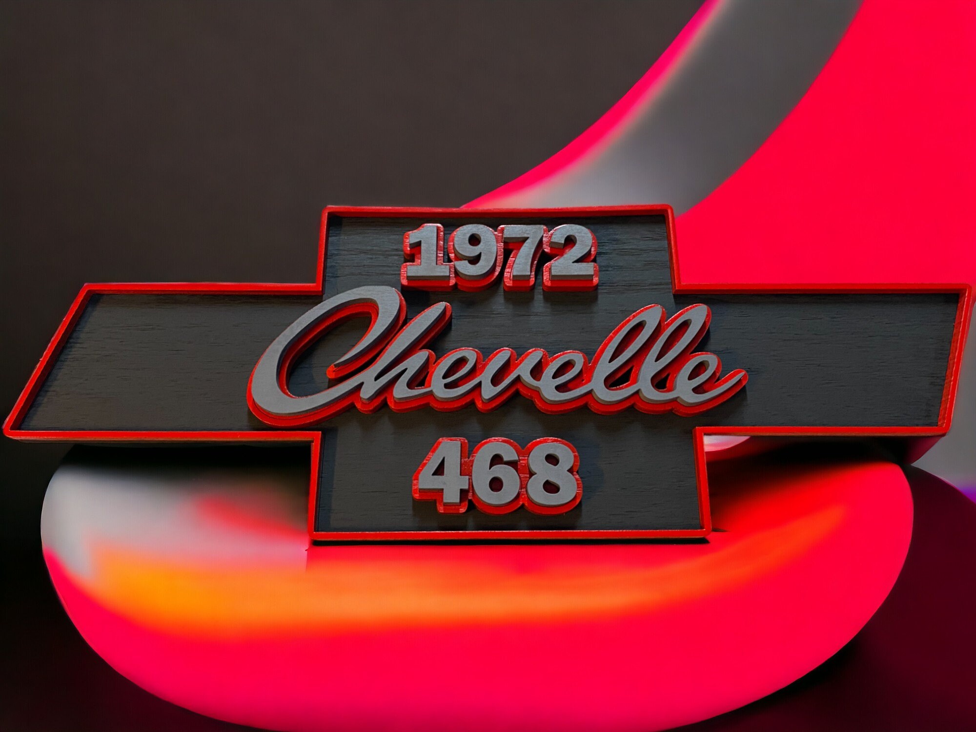 Custom Chevelle SS Wooden Sign: Personalized Car Enthusiast Decor - Etsy