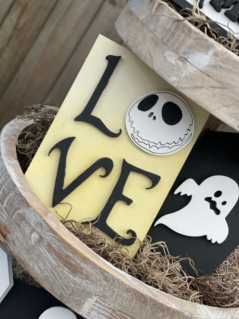 Nightmare Before Christmas Tier Tray Set / Halloween / Etsy