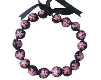 Kukui Nut 18" Chokers Necklace Kids Leis Graduation Birthday Wedding Luau