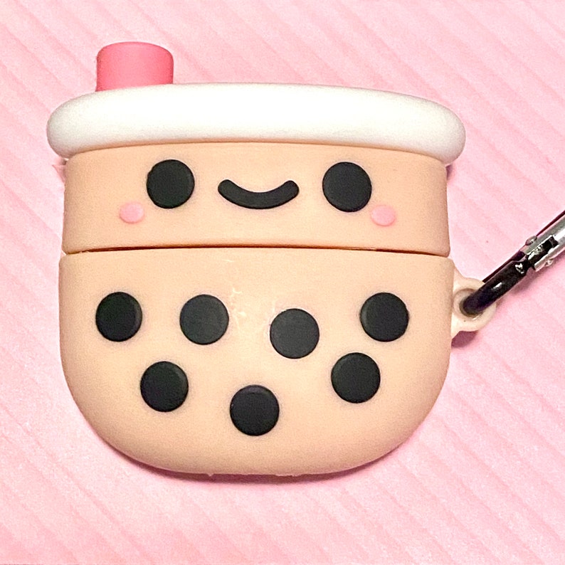 BOBA AIRPOD CASE Pro Airpods Keychain Cute Kawaii AirPod Case  Etsy