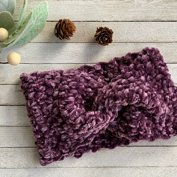 Eggplant Headband Etsy