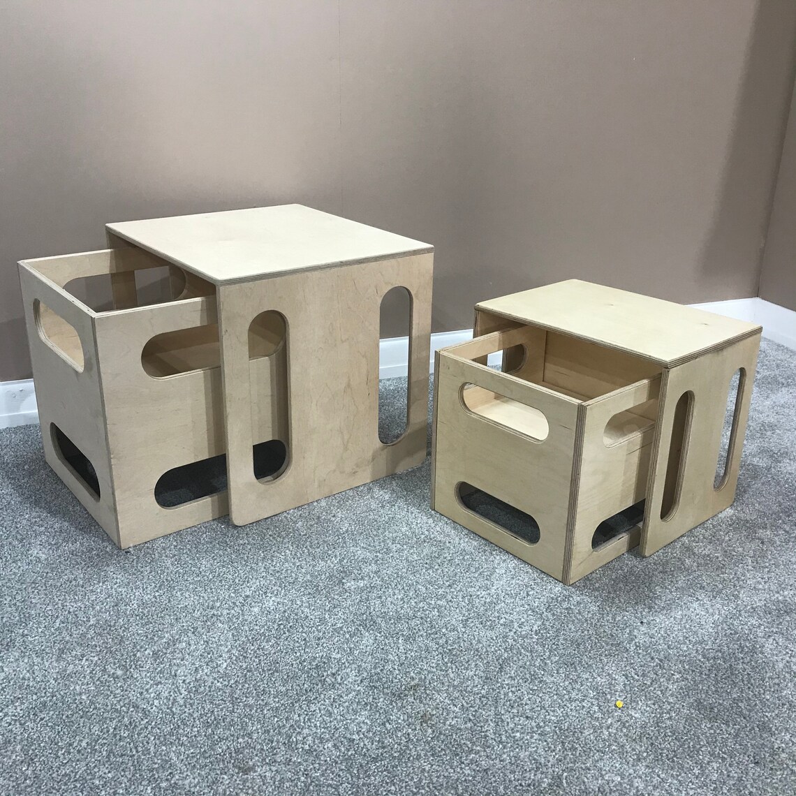 Style Montessori table et chaise adaptables pour enfants  Etsy