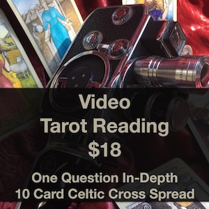 Lectura de cartas del tarot en vídeo: una pregunta