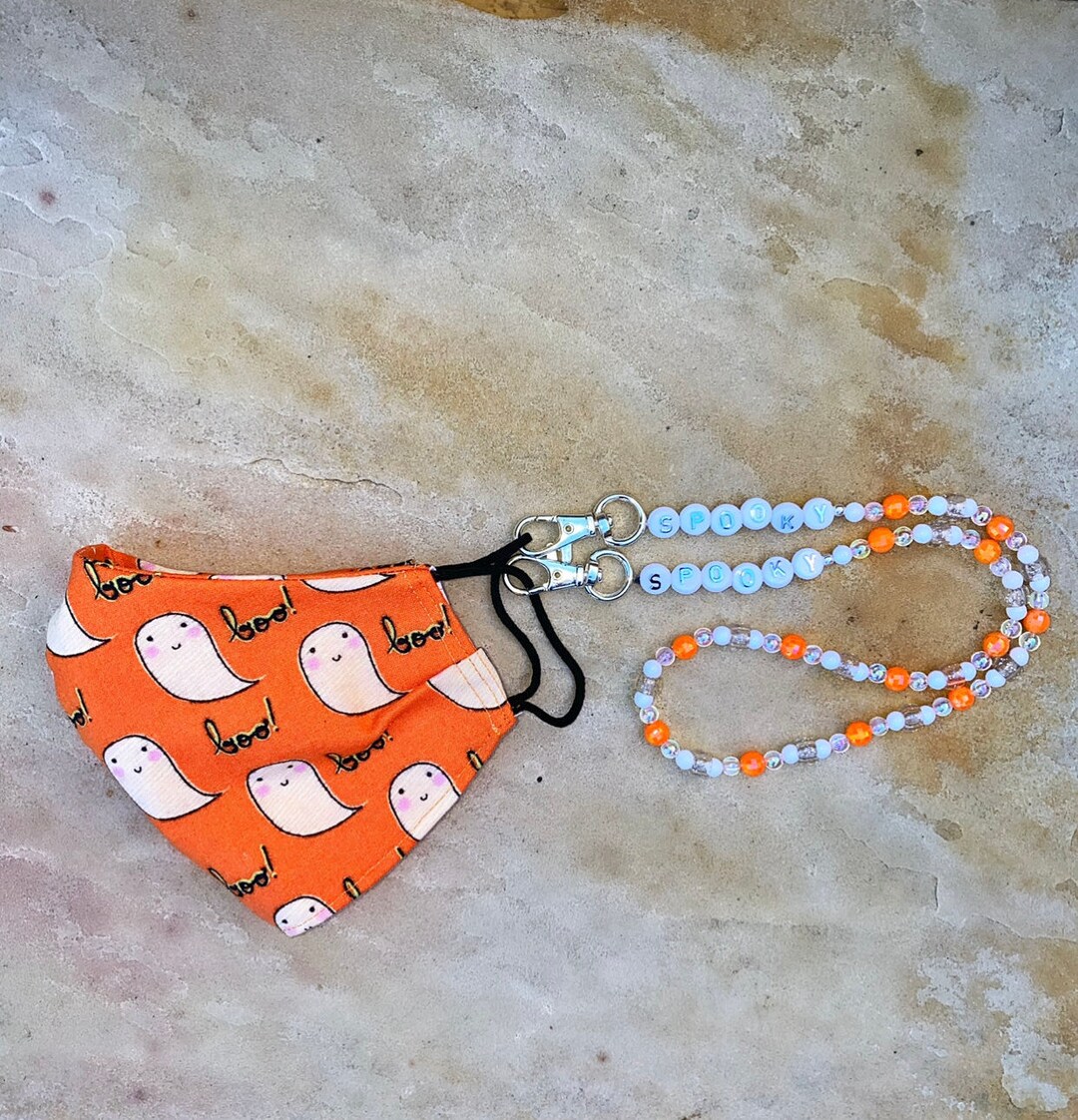 Spooky Mask Chain for Halloween Etsy UK