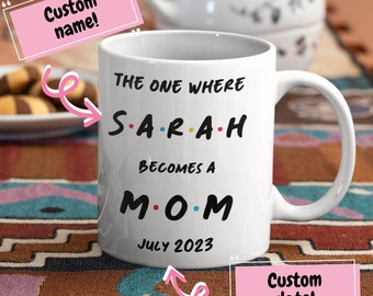 Customizable Friends Inspired Mug - Perfect Gift for Moms-to-Be!