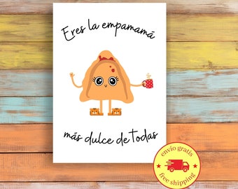 Dia de las Madres Tarjeta para mama | Mothers day card in Spanish | Birthday Card | Regalo para mama | Feliz dia de las madres