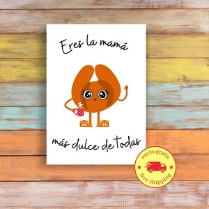 Dia de las Madres Tarjeta para mama | Mothers day card in Spanish | Birthday Card | Regalo para mama | Feliz dia de las madres
