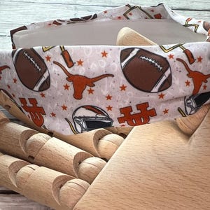 College Headband.|  UT Texas Headband. | Football Headband.| College Football Headband.| Sports Headband.|