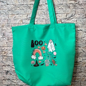 Halloween Tote Bag. | Trick or Treat Bag.  | Boo Bag.