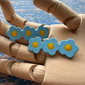 Daisy Hair Clip | Flower Hair Clip | Resin Hair Clip