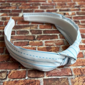 Back to School Headband.| Teacher Headband.| Writing Paper Top Knot Headband.| Teacher Gift.