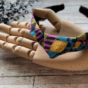 Halloween Knotted Headband. | Patches Headband.