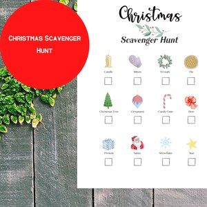 Christmas Scavenger Hunt
