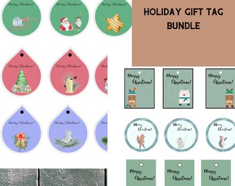 Holiday Gift Tag Bundle