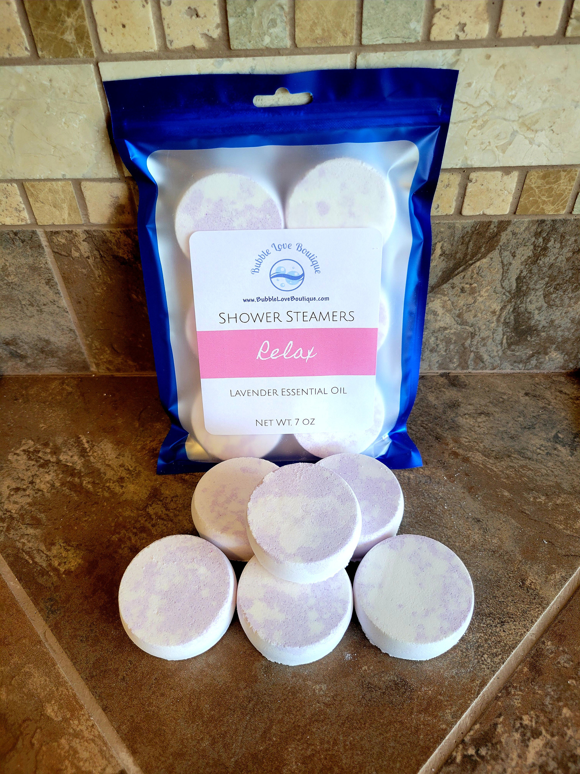 Shower Steamers 6 Pack Strongly Scented Aromatherapy Etsy