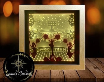 KH Sports Fan 9.75X7.75 Brigham Young Cougars Family Cheer Collage Light Box Insert KH Sports Fan 9.75X7.75 Brigham Young Cougars Family Cheer Collage Light Box Insert