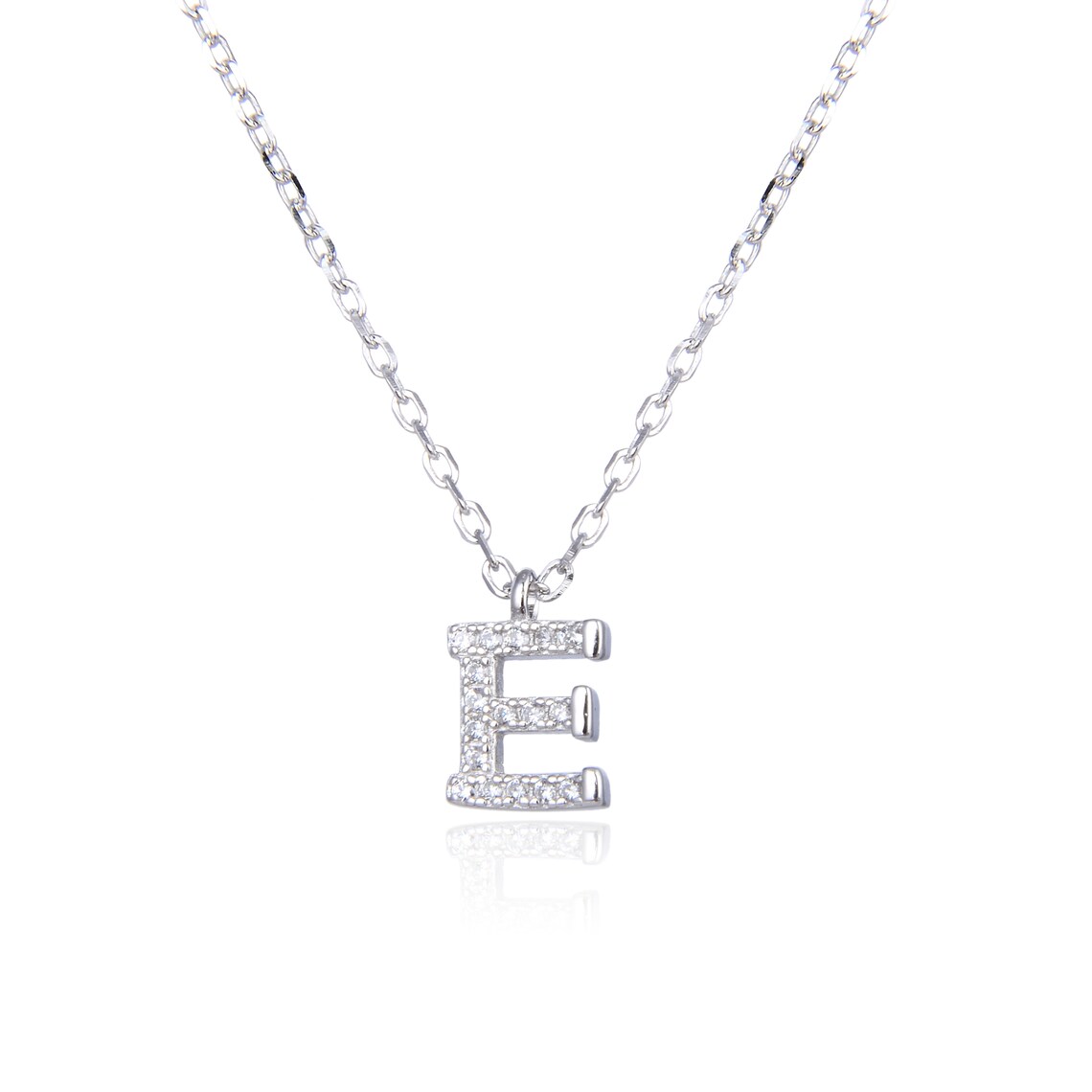 Necklace with an e on it Clearance