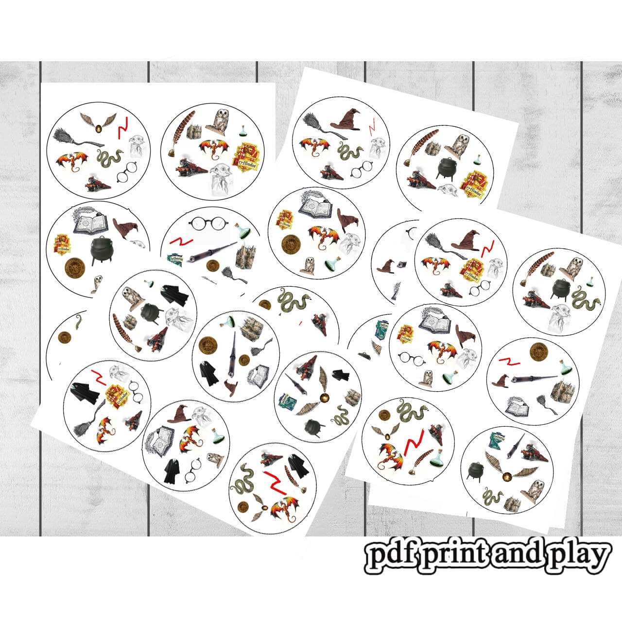 Potter Spot It Dobble Pdf Card Game Printable Wizard Etsy potter-spot-it-dobble-pdf-card-game-printable-wizard-etsy