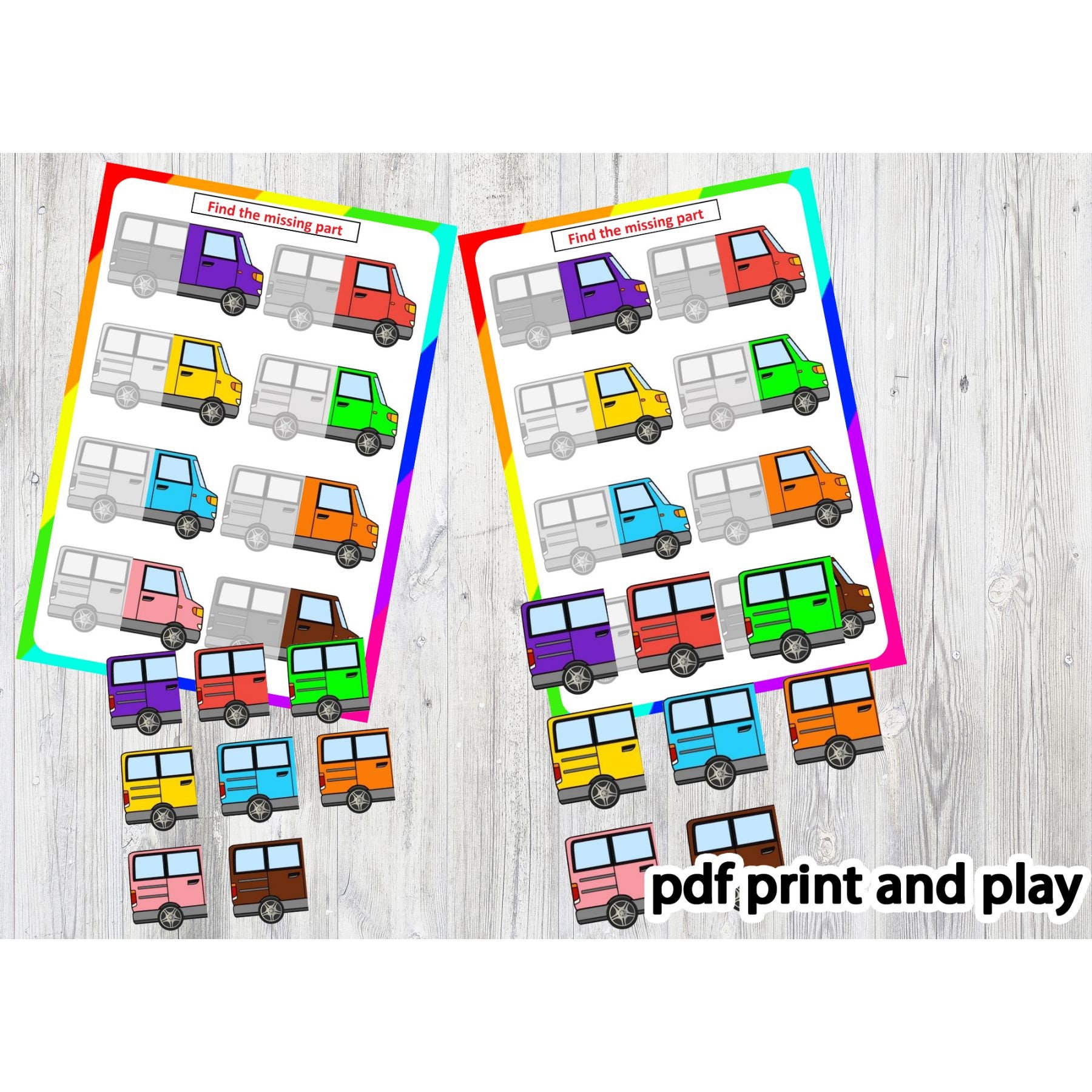 Cars Colour Matching Printable Transport Worksheet Preschool Etsy cars-colour-matching-printable-transport-worksheet-preschool-etsy