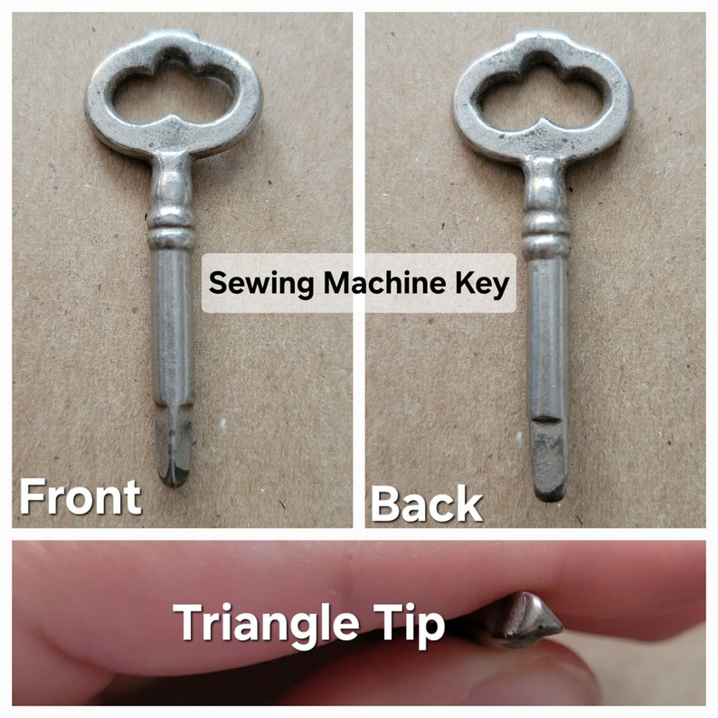 Skeleton Key Vintage Skeleton Key Authentic Bit Key Antique Skeleton Key Sewing Machine Key