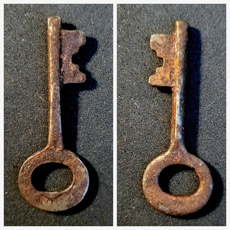 Skeleton Key Vintage 1800s Skeleton Key Authentic Bit Key Antique Skeleton Key Jewelry Key
