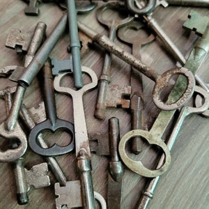Vintage Skeleton Key, Authentic Bit Keys Skeleton Keys Skeleton Key Vintage Key Pin Key