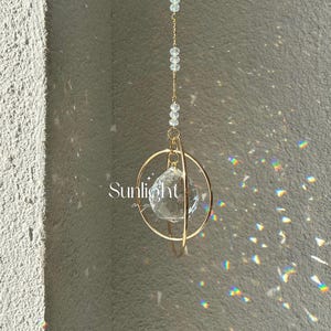 Rainbow Crystal Sun Catcher | Galaxy Window Prism