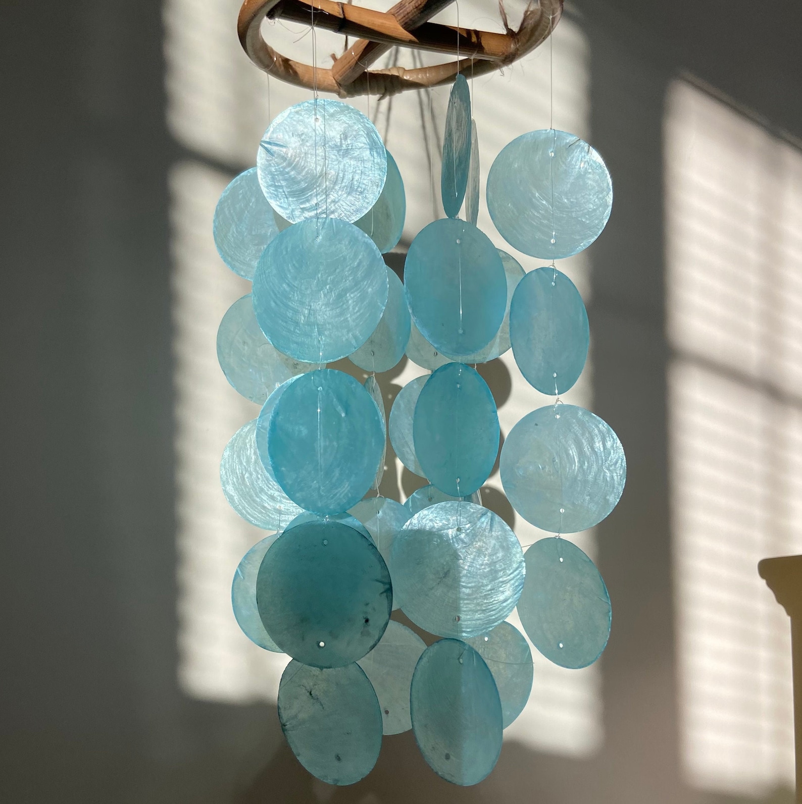 Capiz Chime Straight | Two-Tone Cool main image 1