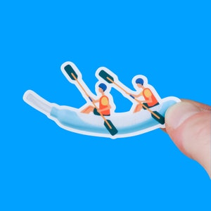 Sticker infirmière drôle : Sticker imperméable Cooter Canoe Purewick