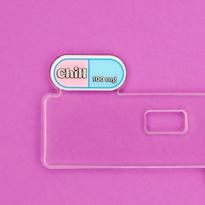 Badge Topper - Chill Pill - Nurse Gift ID Accessories ER Medical ICU Nursing Flair