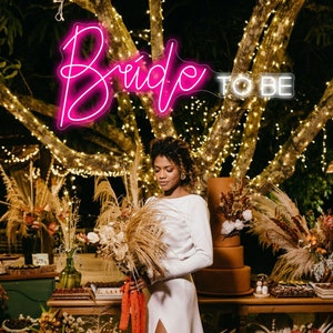 Bride To Be Wedding Neon Sign  for wedding party event art Decor LED neon sign Propose Lovers Couples Engagement Gift