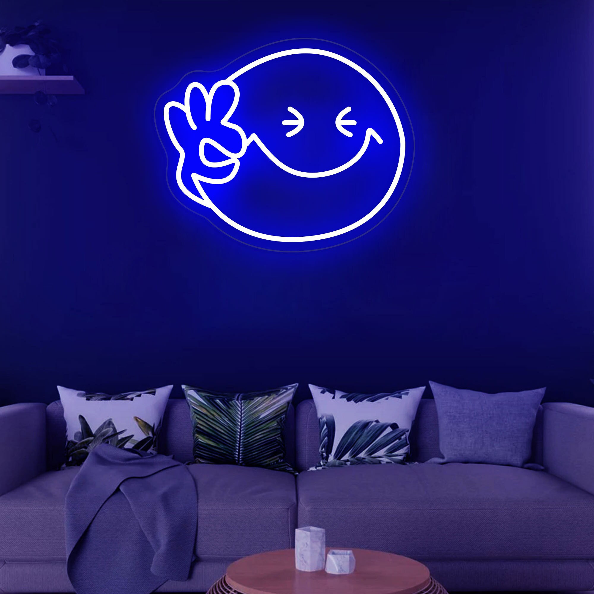 Amazon.com : Neon Night Light, Smiling Neon Light,Neon