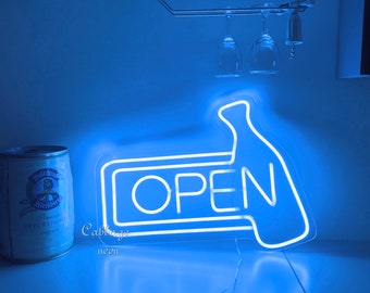 Custom Led Neon Bar neon sign Custom Neon light for Bar shop sign,Neon sign for wall decort,Neon custom Oppen Door sign