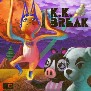 KK Patrón de punto de cruz de la carátula del álbum Break
